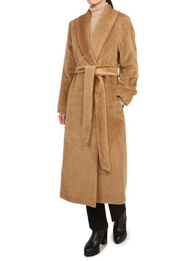 Taglio Alpaca Single Coat Brown - MAX MARA - BALAAN 7