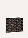 Victoire Wallet In Canvas And Calfskin Black - GOYARD - BALAAN 2