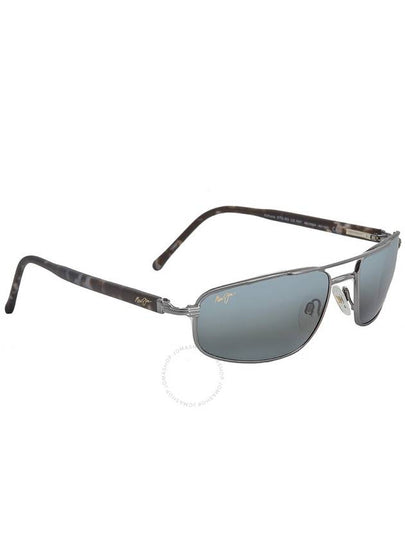 Maui Jim Kahuna Polarized Grey-Black Pilot Men's Sunglasses 162-02 59 - MAUI JIM - BALAAN 2