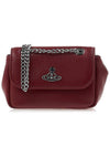 Small Re-Vegan Grain Chain Cross Bag Red - VIVIENNE WESTWOOD - BALAAN 2