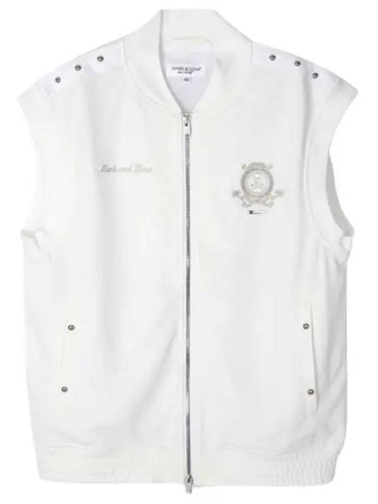 Men s Prince Stud Zip Up Vest Golf - MARK & LONA - BALAAN 1