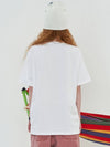 Bouquet Short Sleeve T-shirt White - UNALLOYED - BALAAN 4