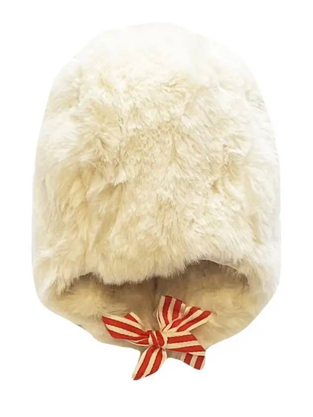 Kids Fox Ribbon Trapper Hat Ivory 24765119 11 - MINI RODINI - BALAAN 4