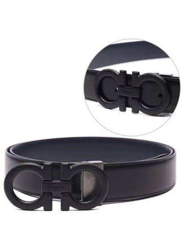 Men s Gancini double sided belt 67 9710 688772 FREE 23F 1217071 - SALVATORE FERRAGAMO - BALAAN 1