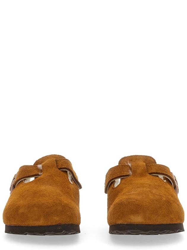 Boston Fur Shearling Mule Mink - BIRKENSTOCK - BALAAN 8