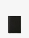 Pebble leather black passport wallet V2L49 02800 ON - VALEXTRA - BALAAN 3