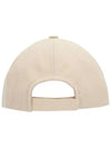 Tyron Embroidered Logo Ball Cap Ecru - ISABEL MARANT - BALAAN 5