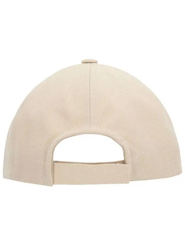 Tyron Embroidered Logo Ball Cap Ecru - ISABEL MARANT - BALAAN 5