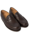 Leather Loafers Brown - J.M. WESTON - BALAAN 4