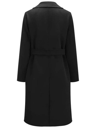 PAULINE long coat black 2390111631 013 - MAX MARA - BALAAN 2