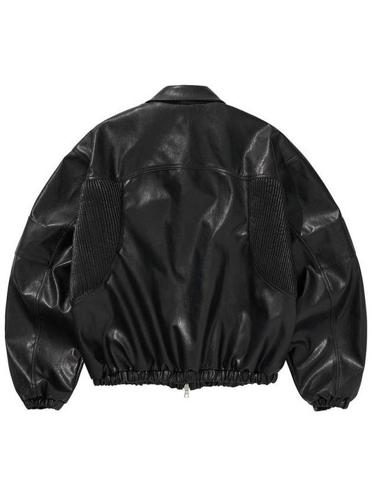 LEATHER JACKET BLACK - LIBERE - BALAAN 2