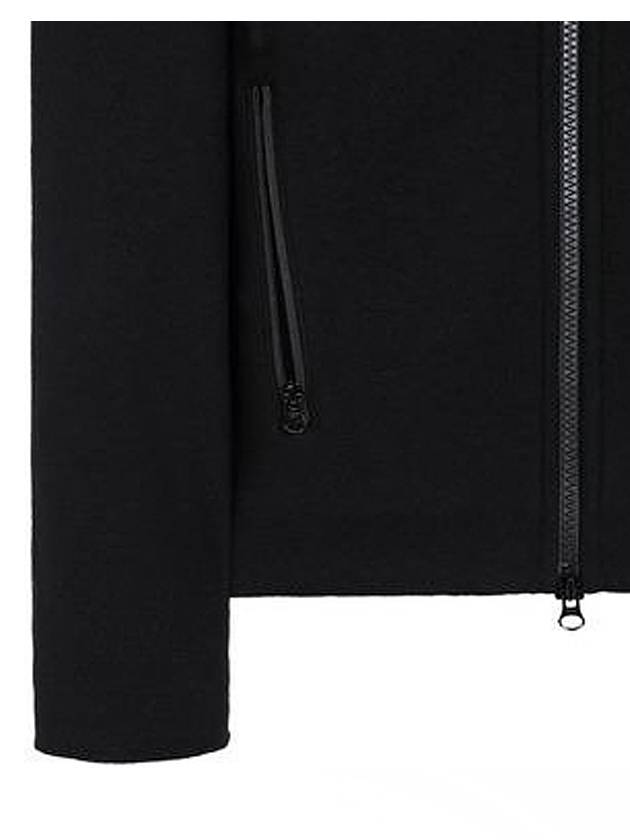 Wappen Patch Wool Zip-Up Hoodie Navy - STONE ISLAND - BALAAN 6