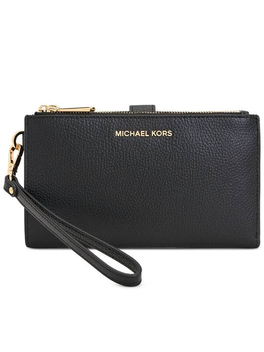 Adele Logo Phone 34F9GAFW4L BLACK Women's Clutch Long Wallet - MICHAEL KORS - BALAAN 1