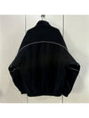 46 Men s Oversized Sporty Stitched Track Zip up Fleece Jacket - BALENCIAGA - BALAAN 9