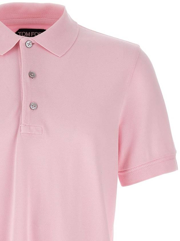 Tom Ford Piqué Polo Shirt - TOM FORD - BALAAN 2