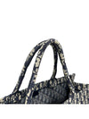 Women s M1286ZRIW M928 Blue Oblique Book Tote Large Bag - DIOR - BALAAN 6