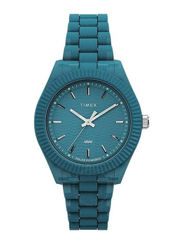 Timex Legacy Ocean Solar Powered Blue Dial Ladies Watch TW2W56400 - TIMEX - BALAAN 1