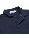 Wappen Cotton Short Sleeve Polo Shirt Navy - STONE ISLAND - BALAAN 7