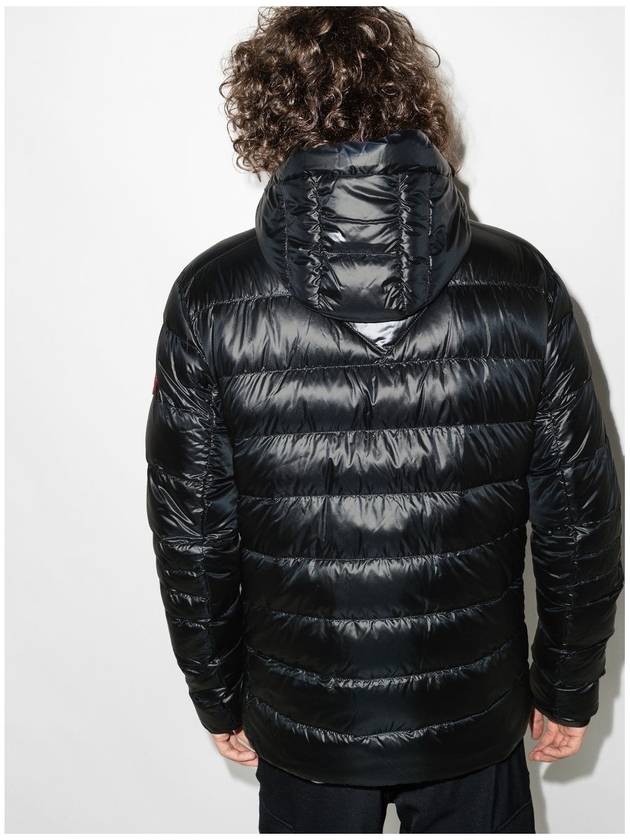 Crofton Hooded Down Padded Jacket Black - CANADA GOOSE - BALAAN 4