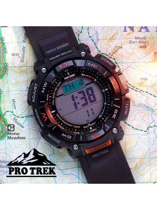 Protrek professional trekking mountaineering compass electronic wristwatch - CASIO - BALAAN 4