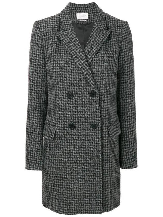 11Th Anniversary Double Breasted Double Coat Grey - ISABEL MARANT - BALAAN 2