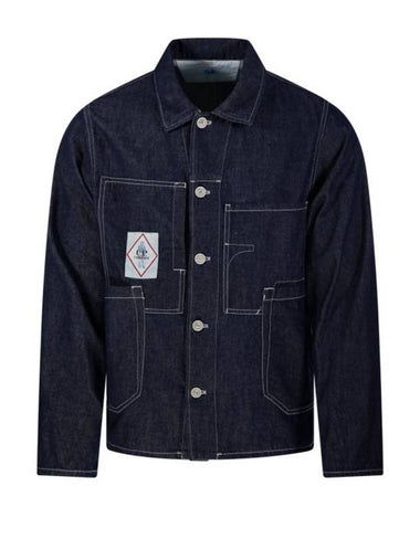 Multi-Pocket Denim Jacket Dark Blue - CP COMPANY - BALAAN 1