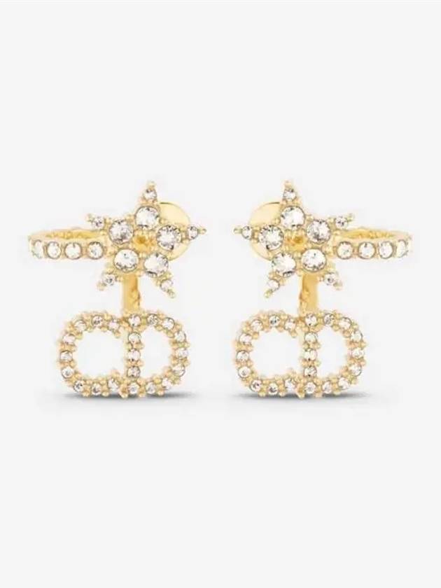 Clair D Lune Earrings Gold - DIOR - BALAAN 3