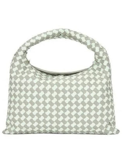 Tile Leather Tote Bag Grey - BOTTEGA VENETA - BALAAN 2