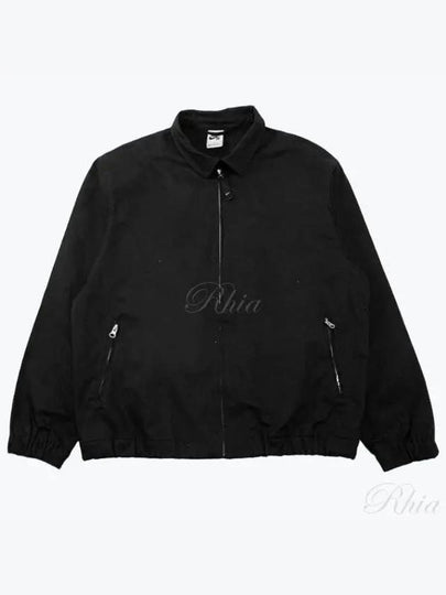 SB Woven Twill Premium Skate Zip Up Jacket Black - NIKE - BALAAN 2