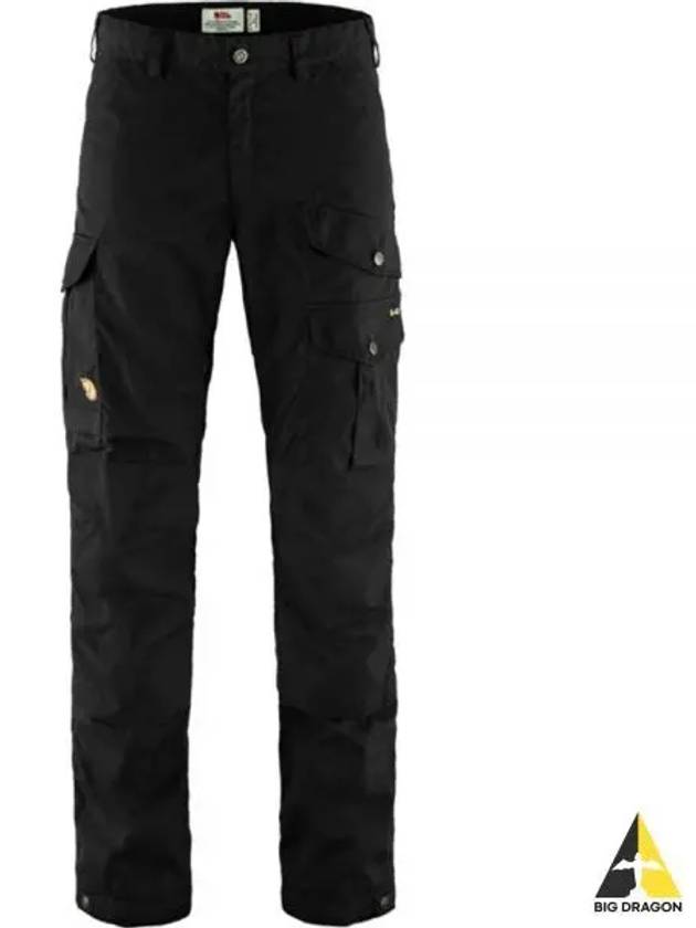 Men's Vidda Pro Regular Fit Track Pants Black - FJALL RAVEN - BALAAN 2