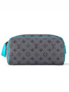 Men's Dopp Kit Monogram Eclipse Pouch Bag Grey Blue - LOUIS VUITTON - BALAAN 2