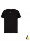 Men's T Diego D Patch Short Sleeve T-Shirt Black - DIESEL - BALAAN 2