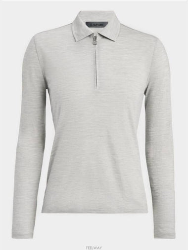 Women s Lightweight Fine Wool Long Sleeve Polo - G/FORE - BALAAN 1