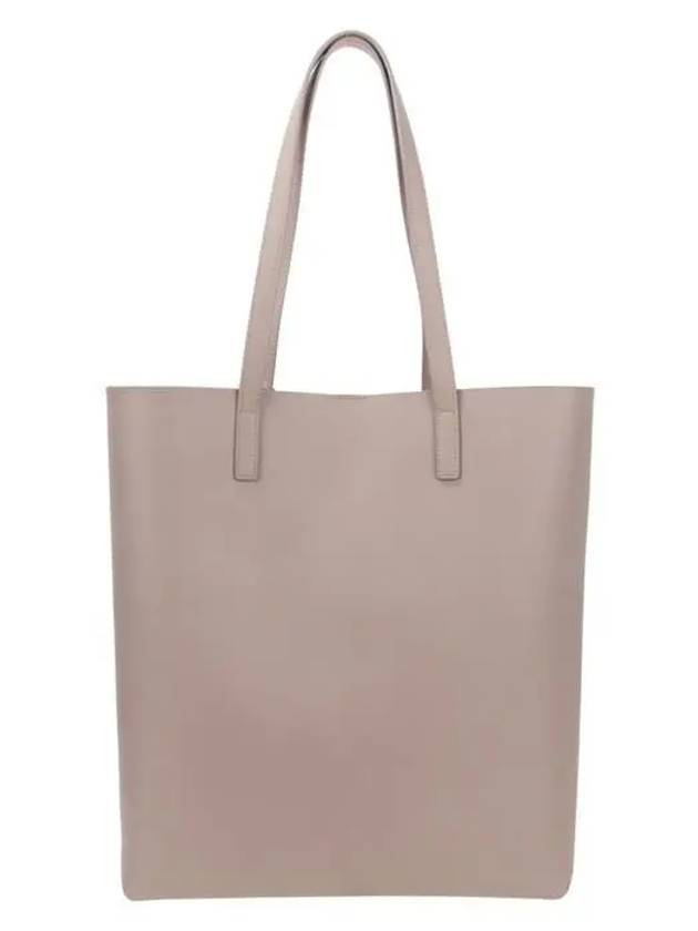 North South Shopping Tote Bag Beige - SAINT LAURENT - BALAAN 4