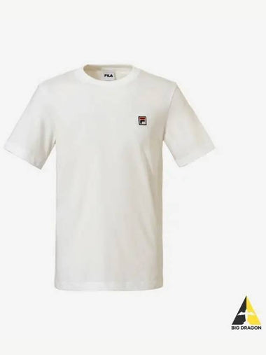 Uni Essential F Box Logo T Shirt OWH - FILA - BALAAN 1