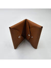 Calvi Duo Card Wallet Brown - HERMES - BALAAN 5