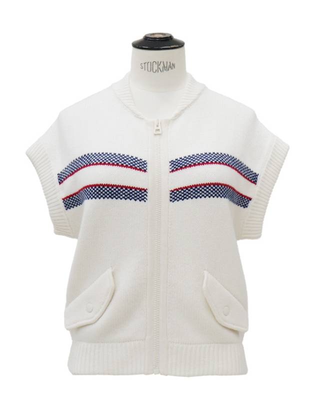 white knit vest - DIOR - BALAAN 1