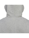 Mini Heart Logo Hoodie Heather Grey - AMI - BALAAN 7