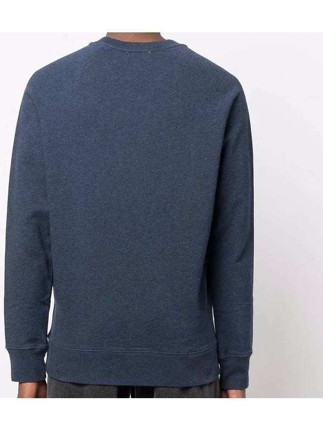 Fox Head Patch Classic Sweatshirt Navy Melange - MAISON KITSUNE - BALAAN 5