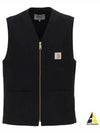 Arbor Cotton Canvas Vest Black - CARHARTT WIP - BALAAN 2