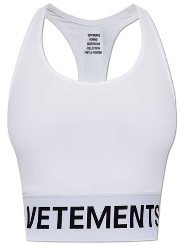 VETEMENTS Sports Top, Women's, White - VETEMENTS - BALAAN 1