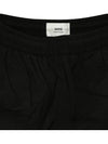 Men's Small Heart Logo Swim Shorts Black - AMI - BALAAN 5