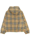 Kids Check Reversible Windbreaker Jacket - BURBERRY - BALAAN 4