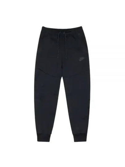 Men's NSW Tech Fleece Jogger Track Pants Black - NIKE - BALAAN 2