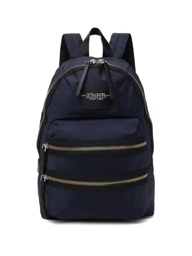 The Biker Large Nylon Backpack Navy - MARC JACOBS - BALAAN 3