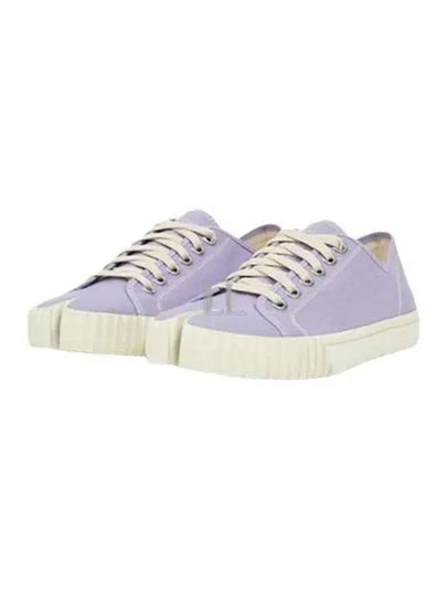 Tabi Canvas Low Top Sneakers Light Purple - MAISON MARGIELA - BALAAN 2