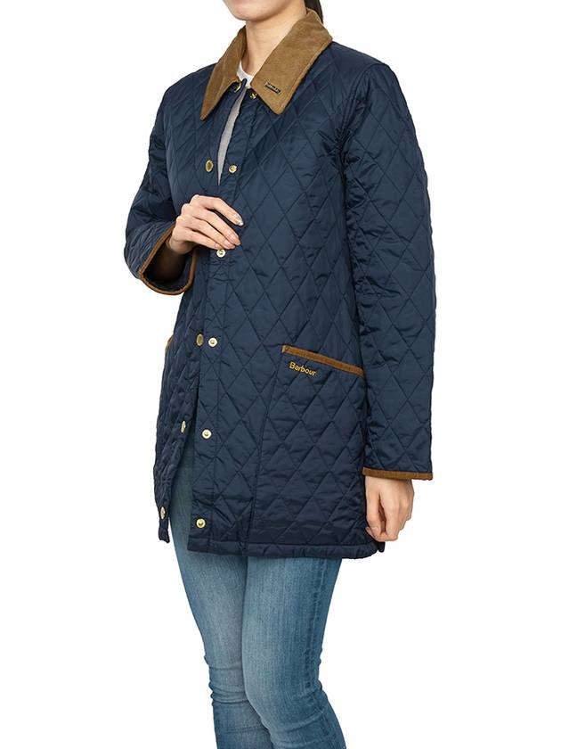 30th Anniversary Modern Liddesdale Quilted Jacket Navy - BARBOUR - BALAAN 8