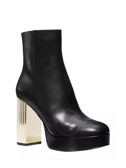 Michael Kors Porter Leather Platform Booties, Brand Size 6 ( US Size 6 ) - MICHAEL KORS - BALAAN 2