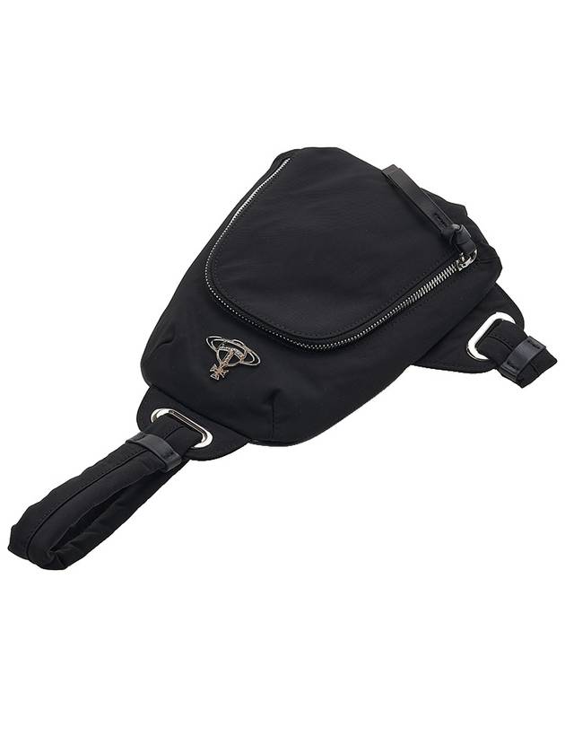 ORB Logo Sling Bag Black - VIVIENNE WESTWOOD - BALAAN 5