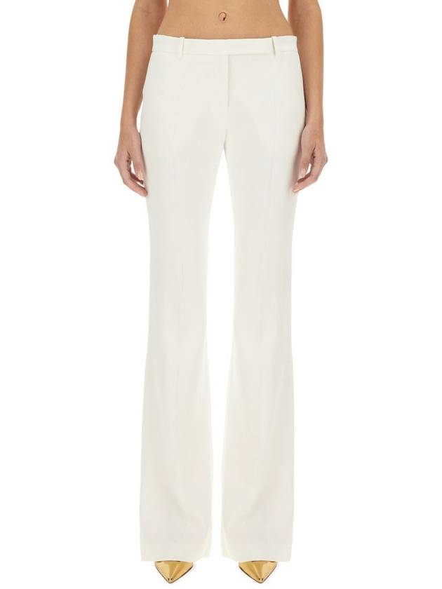 Women's Bootcut Straight Pants Ivory - ALEXANDER MCQUEEN - BALAAN 2